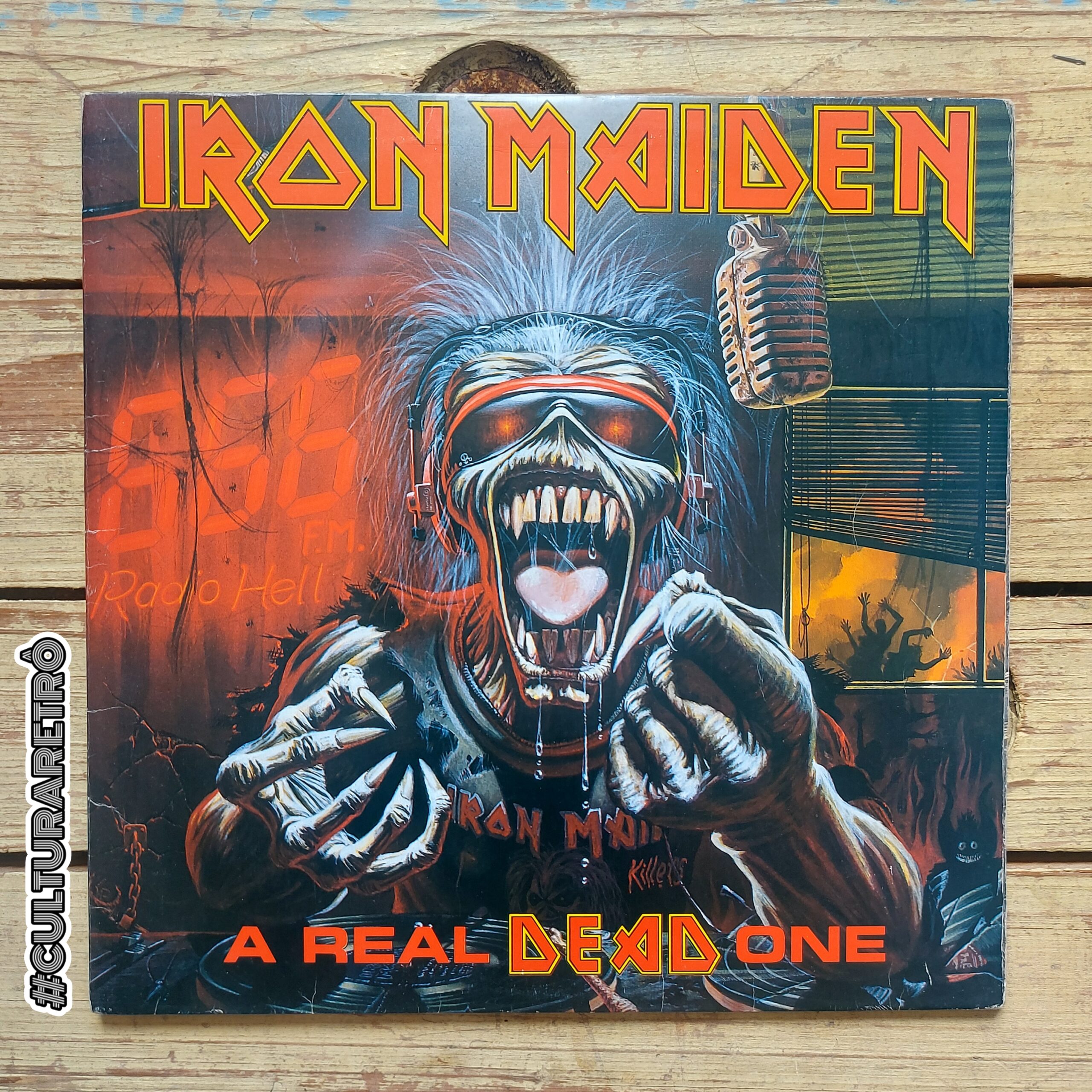 レコード】希少美品 Iron maiden / A Real Dead One 正規販売店 www